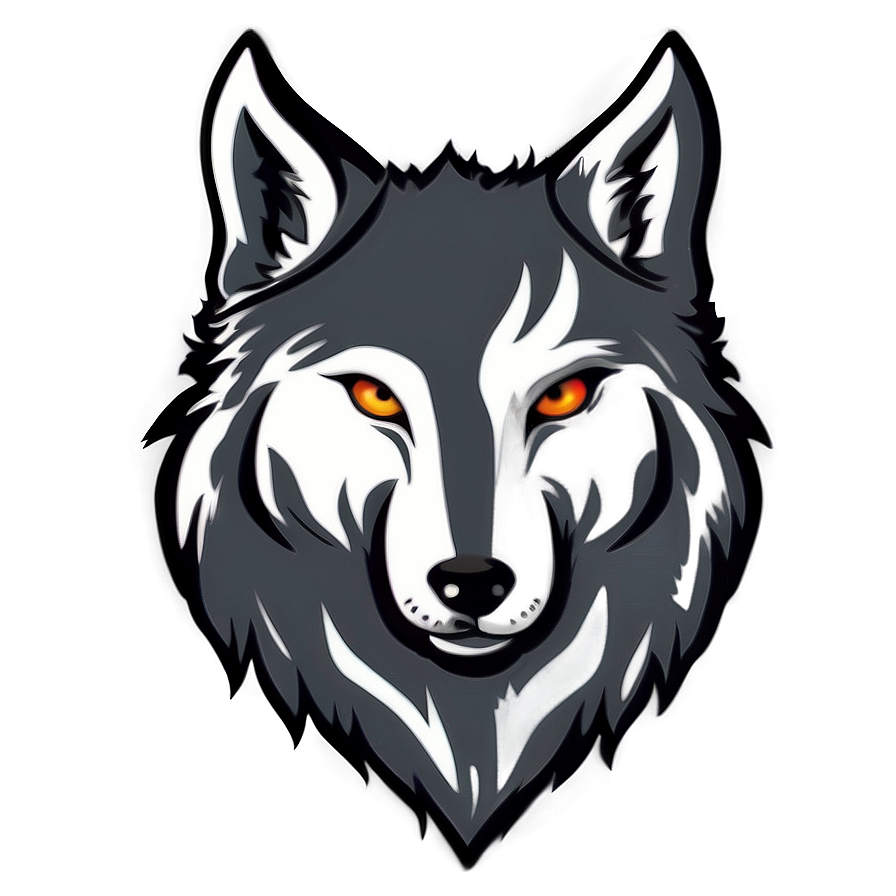 Wolf Head Logo Design Png 05032024