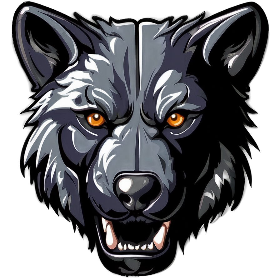 Wolf Head Logo Design Png Qsv3