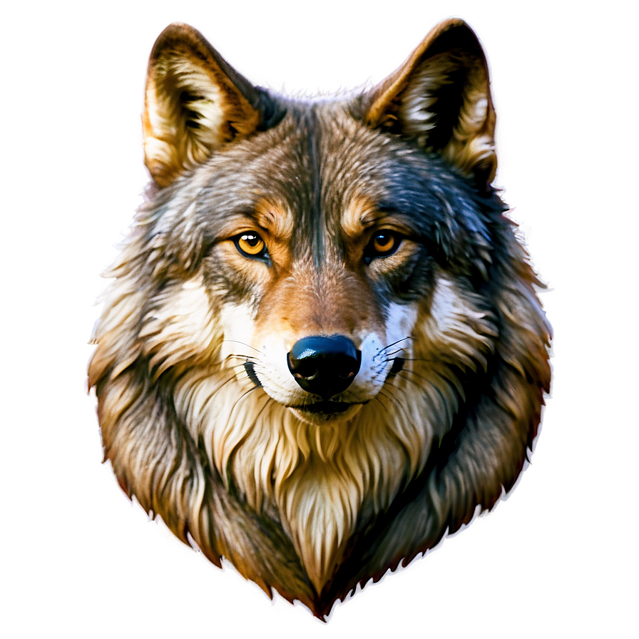 Wolf Head Spirit Animal Guide Png Sec74