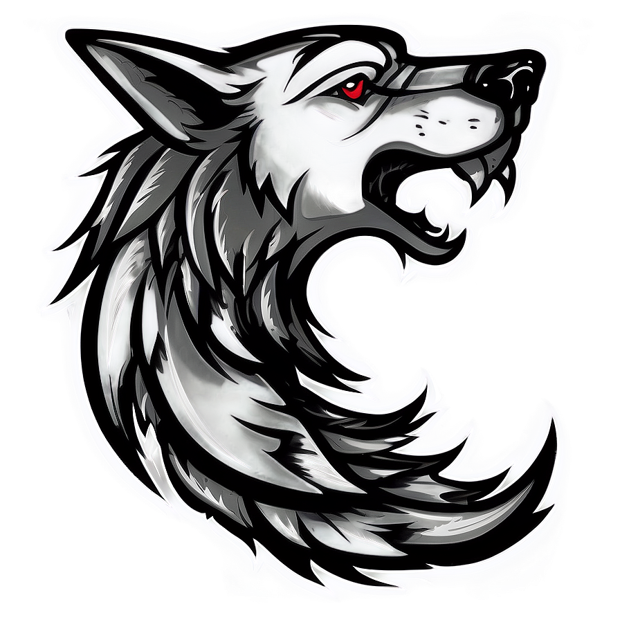 Wolf Head With Crossed Arrows Png 06122024