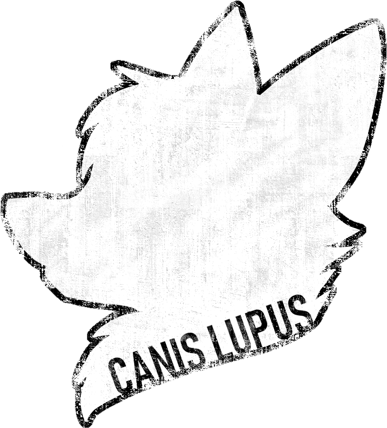 Wolf Profile Silhouette Canis Lupus