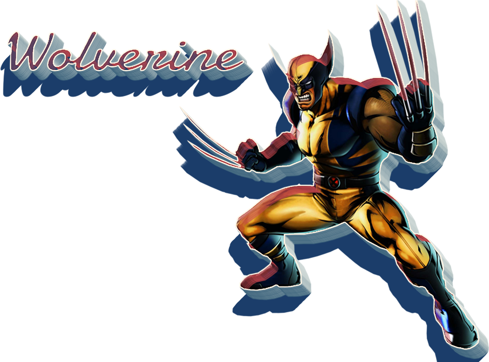 Wolverine Png Pics - Wolverin Cartoon Free Full Wallpaper Downlod, Transparent Png PNG with transparent background