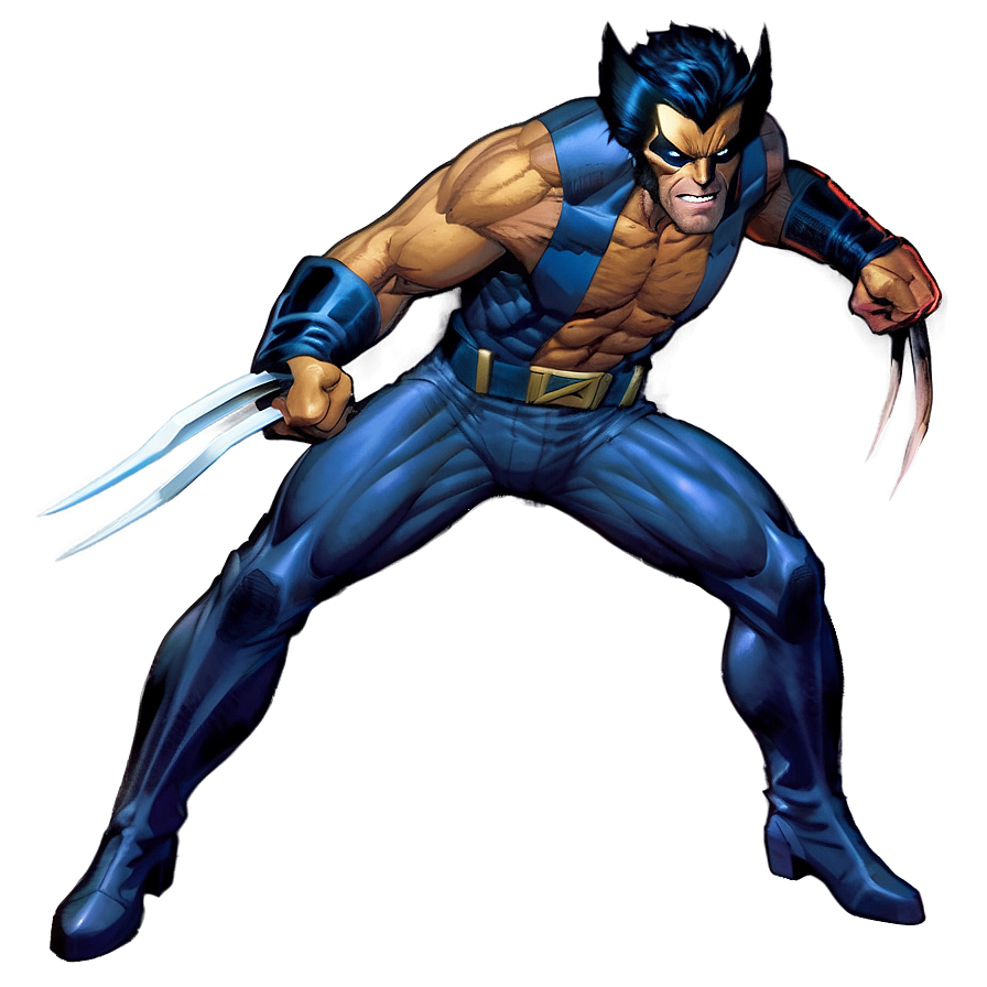 Wolverine Character Art PNG 29 PNG with transparent background