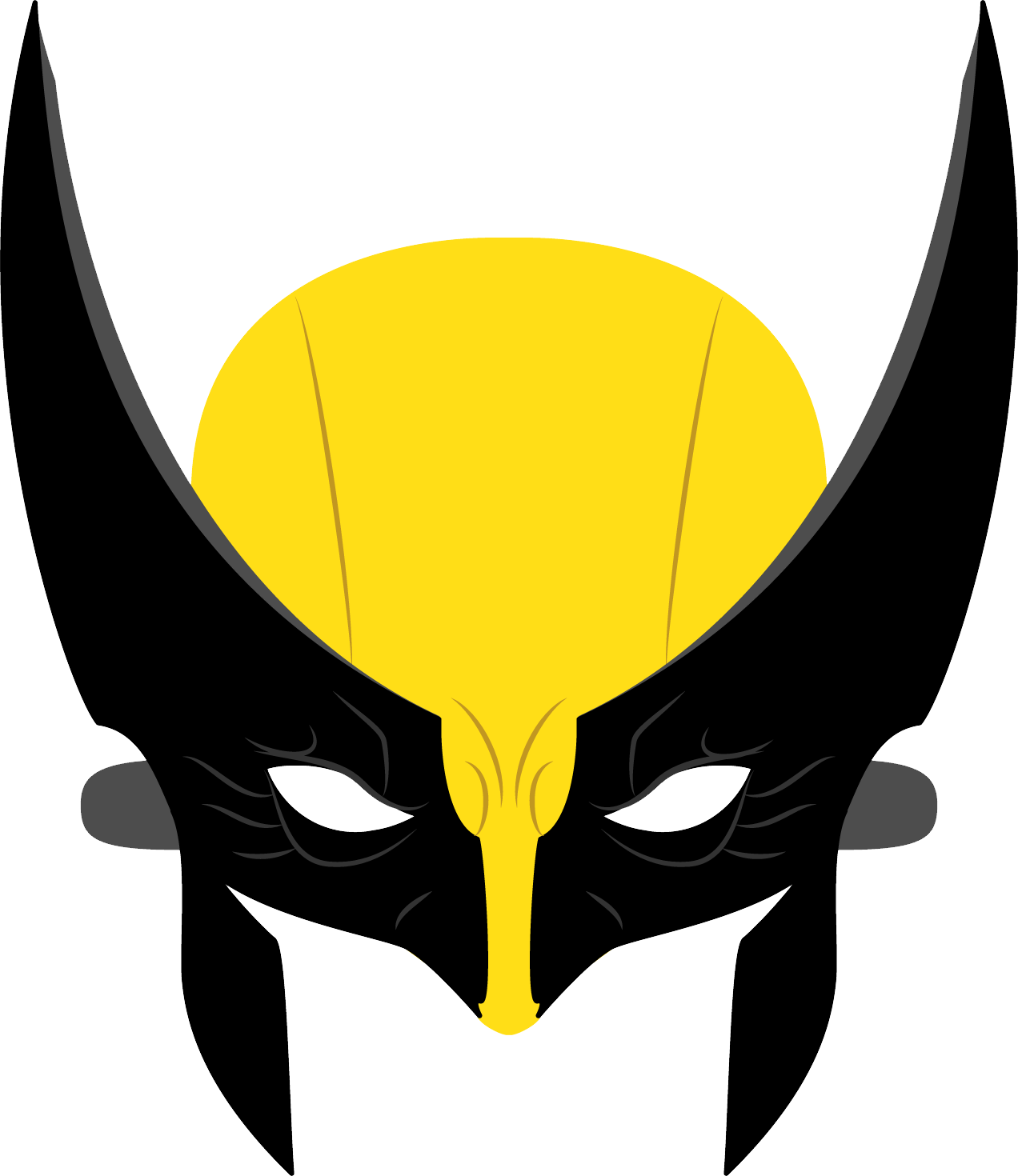 Wolverine Mask Png, Transparent Png PNG with transparent background