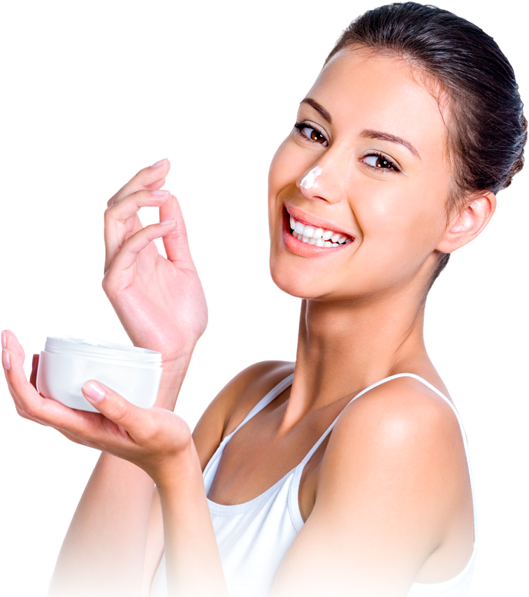 Skin Care Model Large - Transparent Skin Care Model, HD Png Download PNG with transparent background