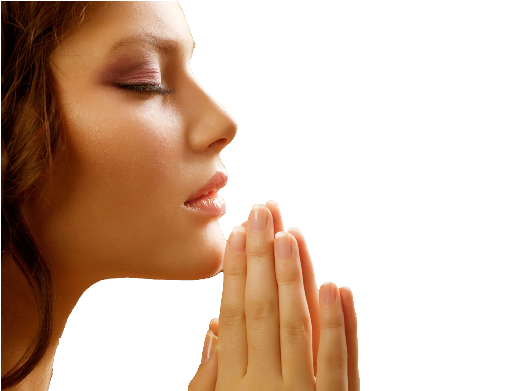 Transparent Woman Hand Png - Praying Woman Images Png, Png Download PNG with transparent background