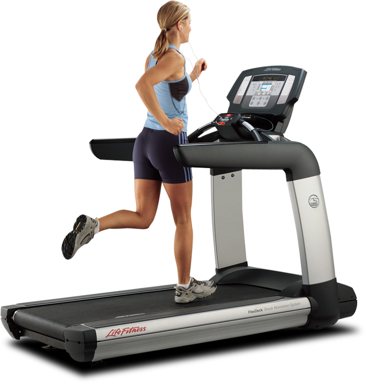 Treadmill Png Transparent Images - Commercial Treadmill Life Fitness, Png Download PNG with transparent background