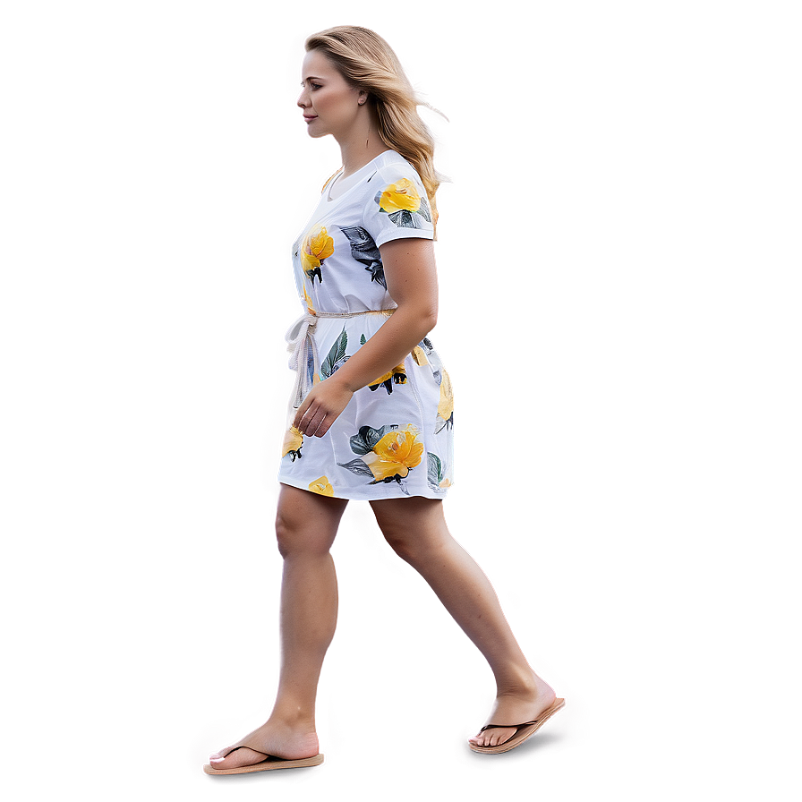 Woman Walking In Nature Png Bdb68