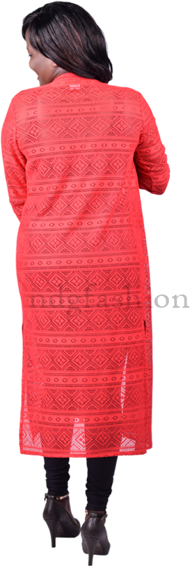 Womanin Red Dressand Black Heels PNG with transparent background