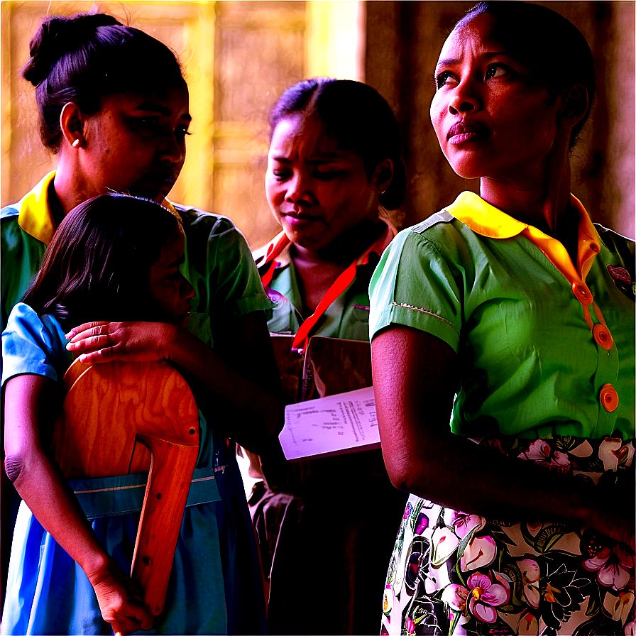 Women in Education PNG bkw PNG image with a transparent background, free high-resolution download