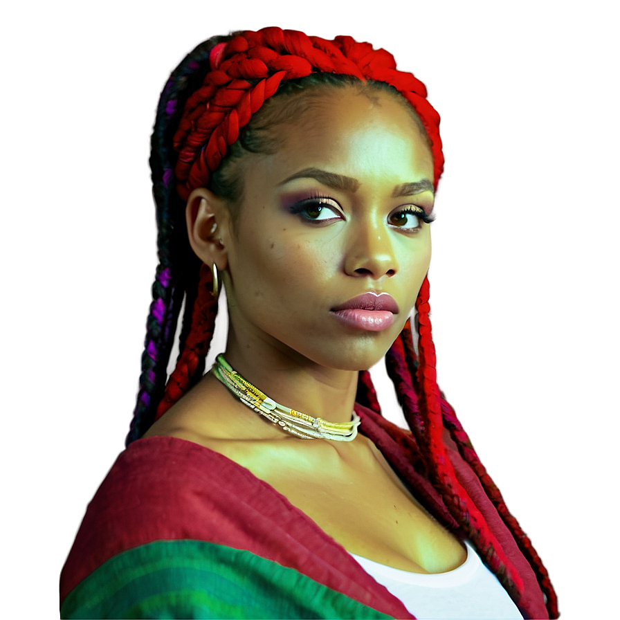 Women's Dreads Beauty PNG 05242024 PNG with transparent background