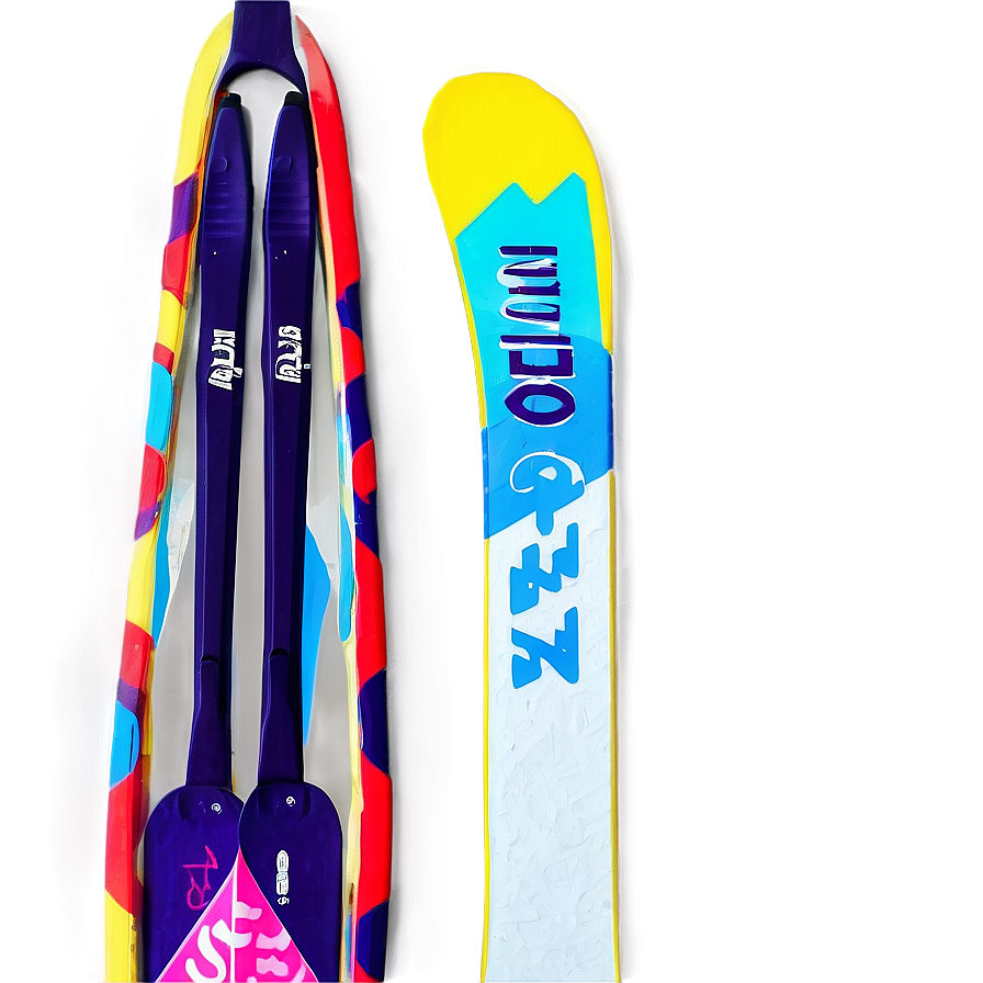 Women's Skis Png 17