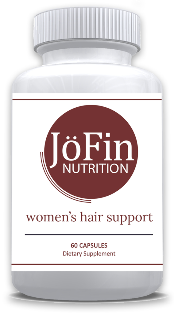 Womens Hair Support Supplement Bottle