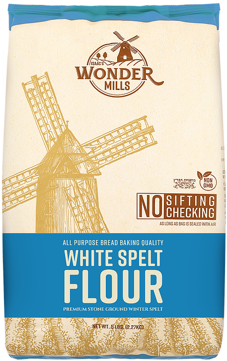 Wonder Mills White Spelt Flour Package