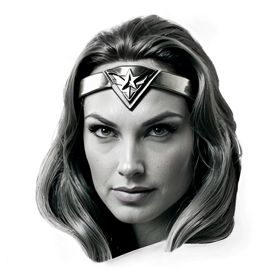 Wonder Woman Black And White Png Jgt8