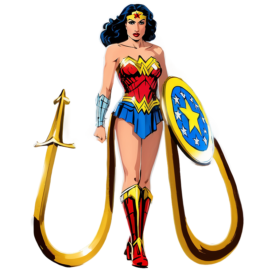 Wonder Woman Cartoon Png 05212024