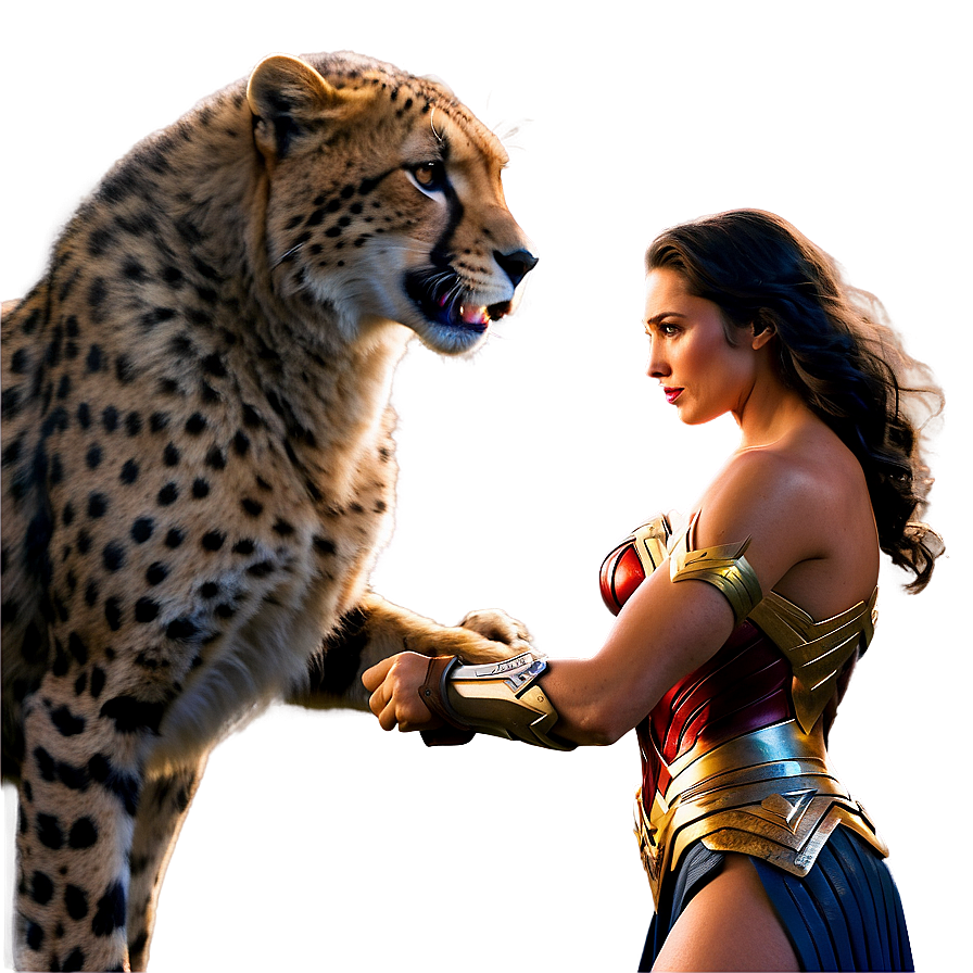 Wonder Woman Cheetah Fight Scene Png 05212024