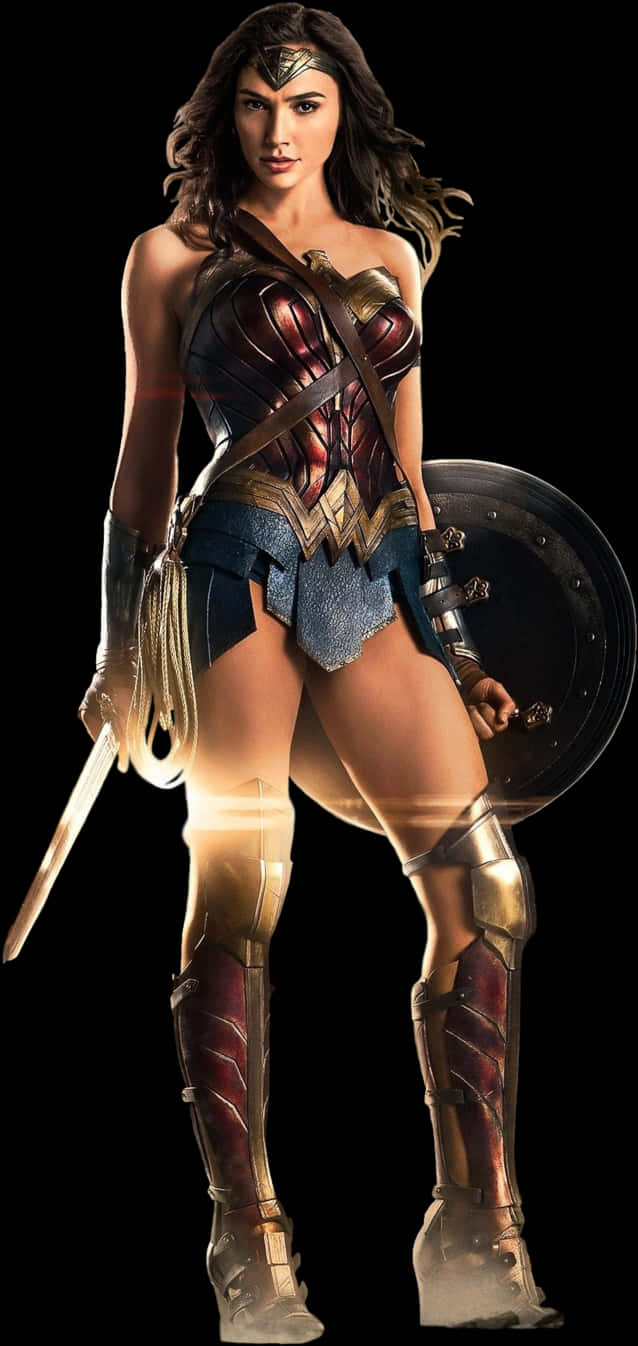 Wonder Woman Full Costume Pose