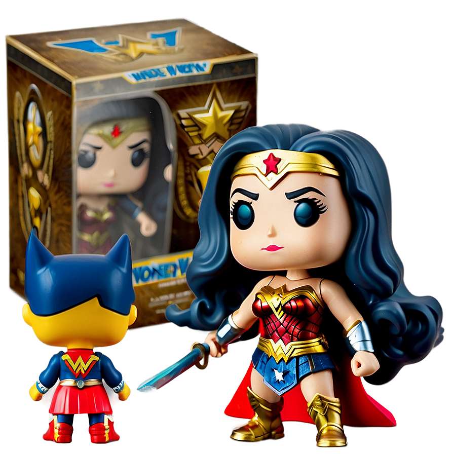 Wonder Woman Funko Pop Png 05212024