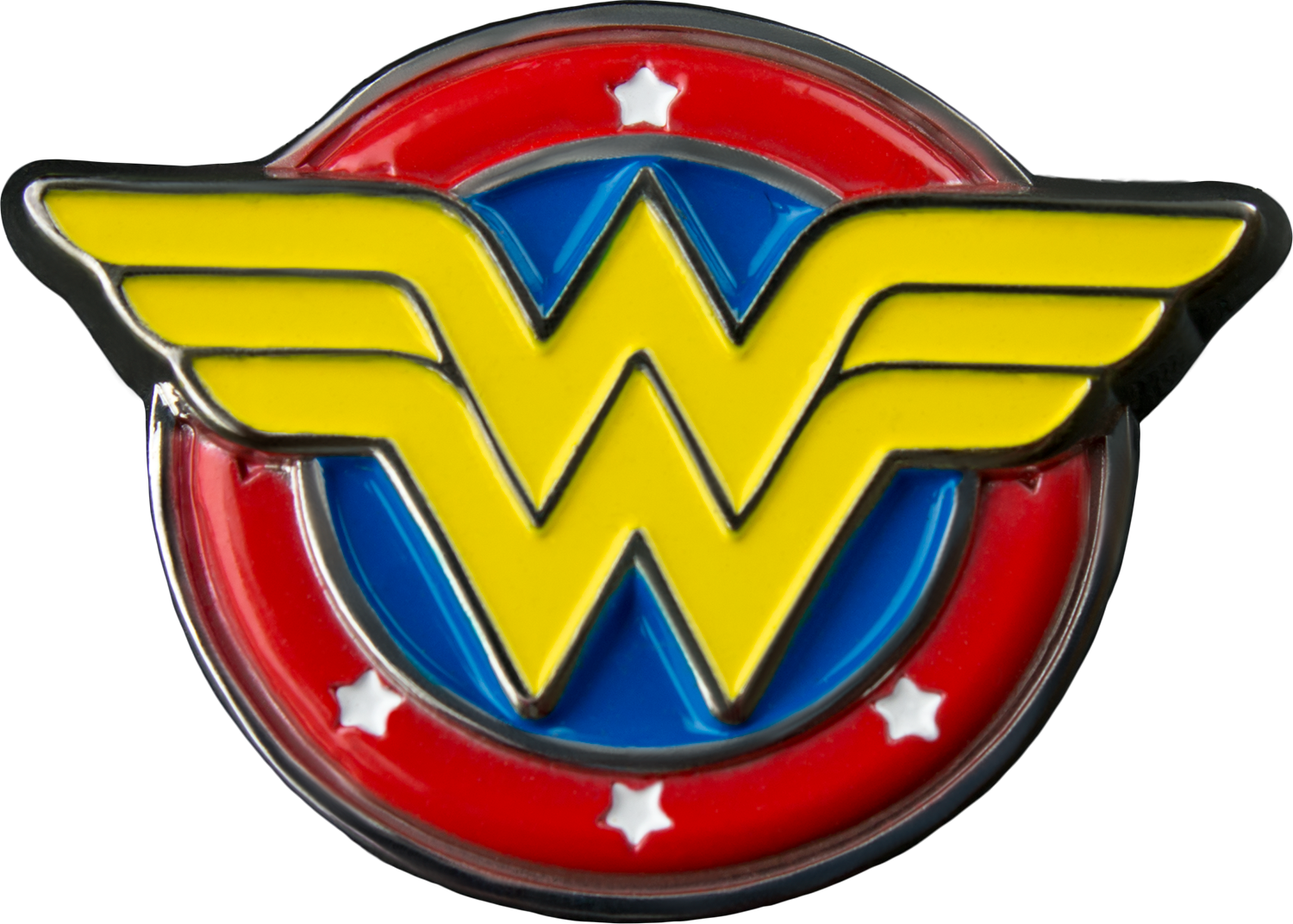 Wonder Woman Logo Emblem PNG with transparent background