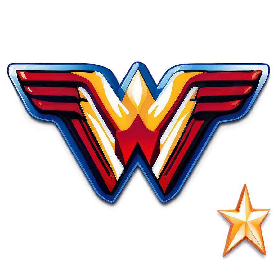 Wonder Woman Logo For Decoration Png 05252024