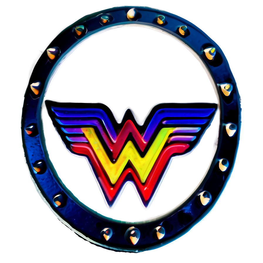 Wonder Woman Logo For Merchandise Png 05252024