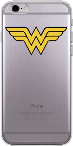 Wonder Woman Logoi Phone Case PNG with transparent background