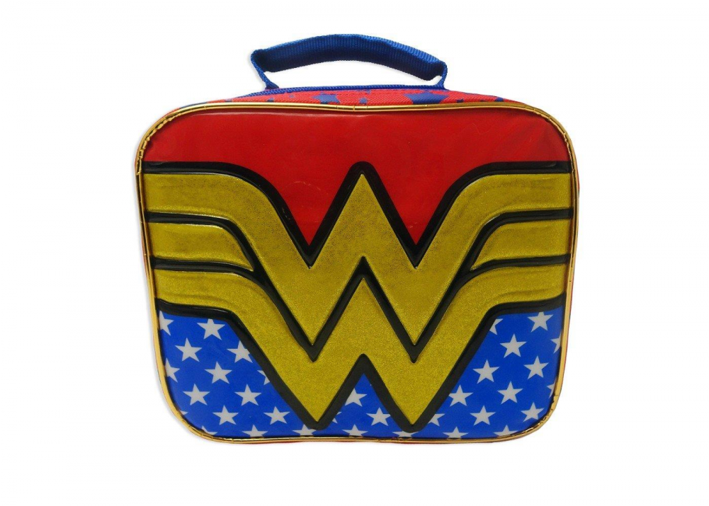 Wonder Woman Lunchbox Design PNG with transparent background