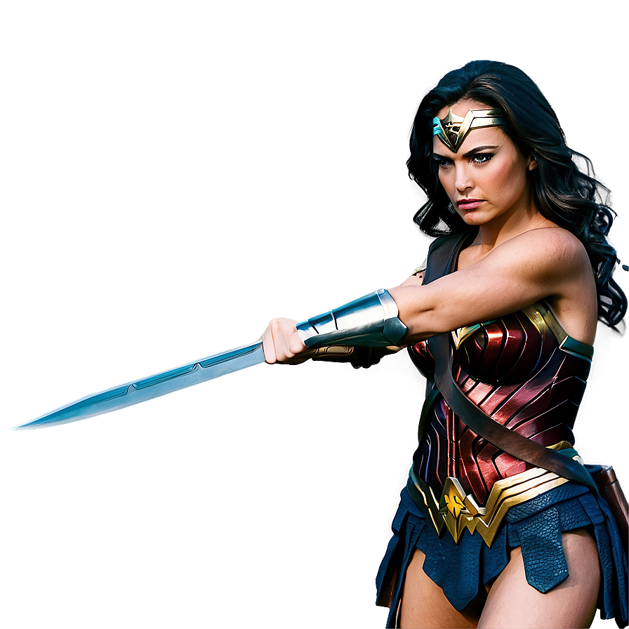 Wonder Woman Powerful Pose Png Rol36