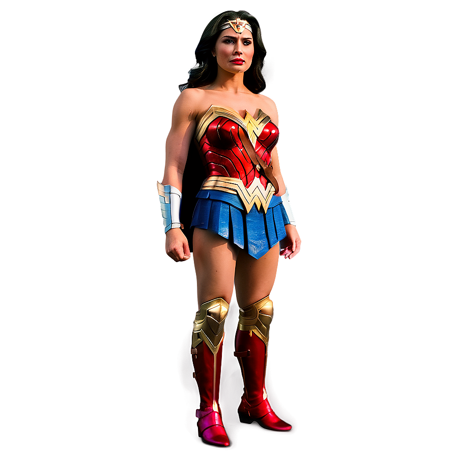 Wonder Woman Superhero Pose Png 05212024