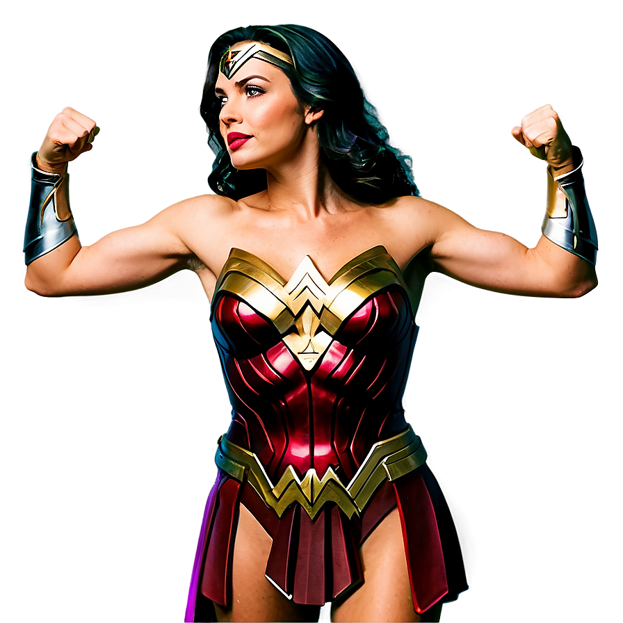 Wonder Woman With Cape Png Aok