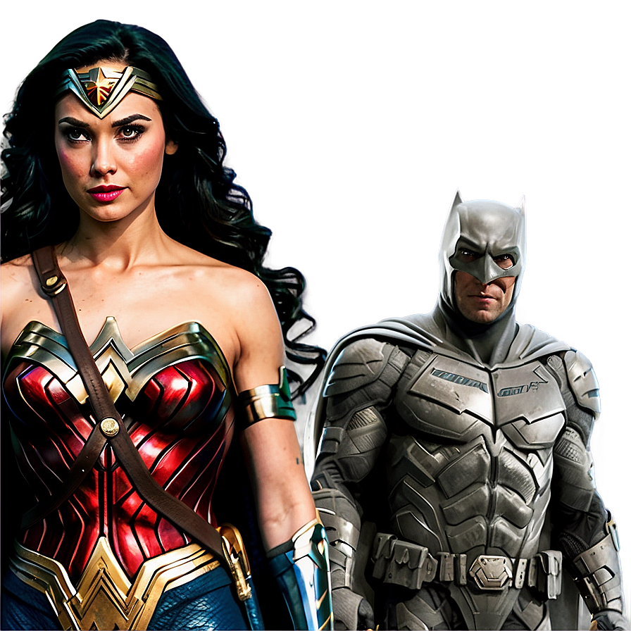 Wonder Woman With Justice League Png 8