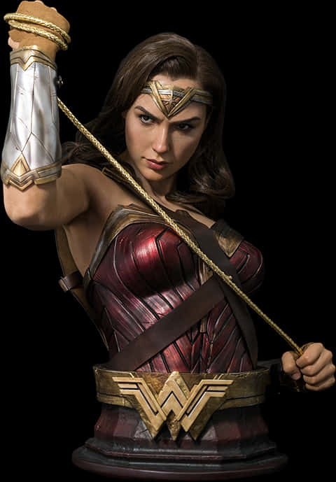 Wonder Woman With Lasso Ready