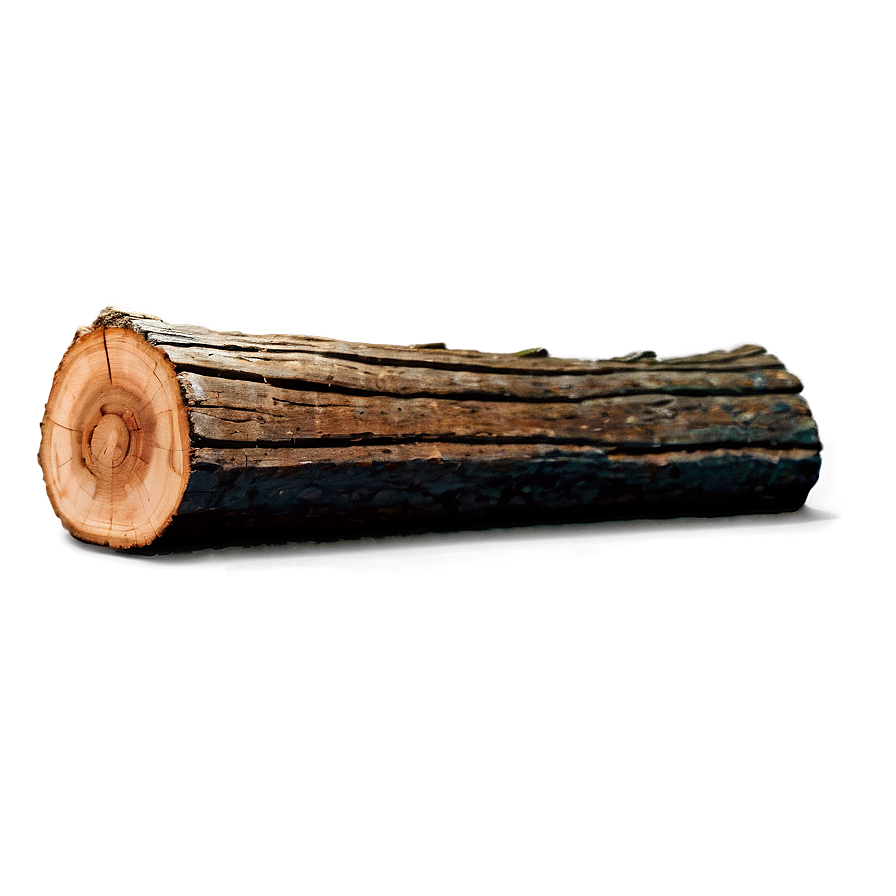 Wood Log With Bark Png 06292024