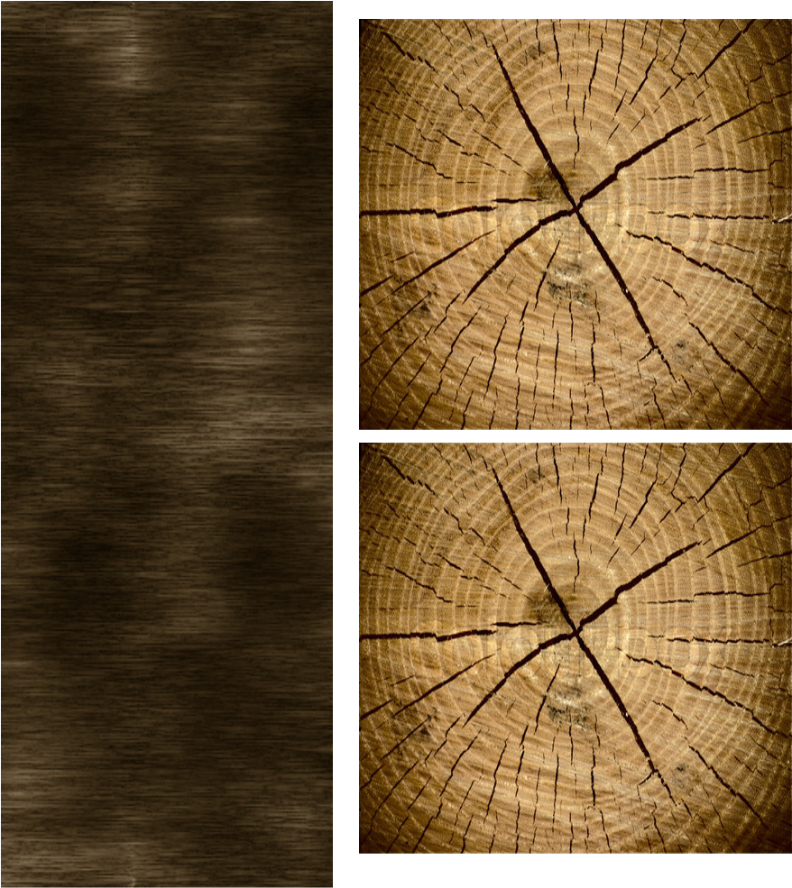 Wood Textures Collage PNG with transparent background