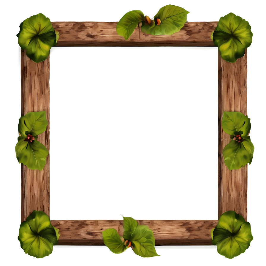 Wood Wedding Frame Png Bcs