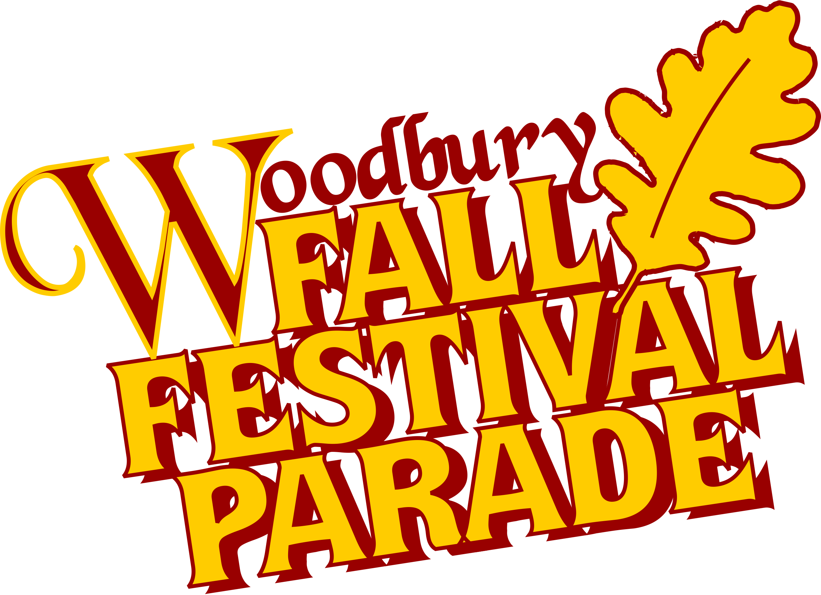 Woodbury Fall Festival Parade Graphic PNG with transparent background