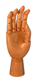 Wooden Artist Hand Mannequin