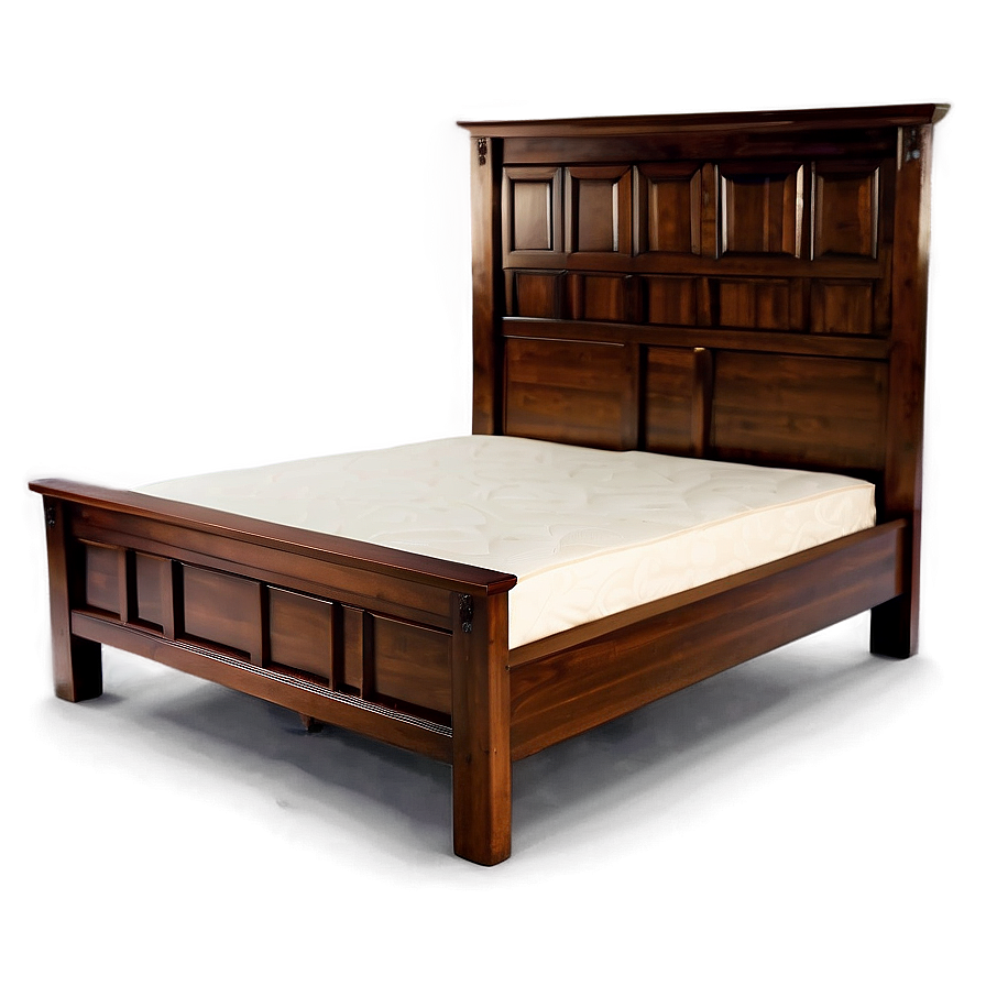 Wooden Bed Frame PNG 62 PNG with transparent background