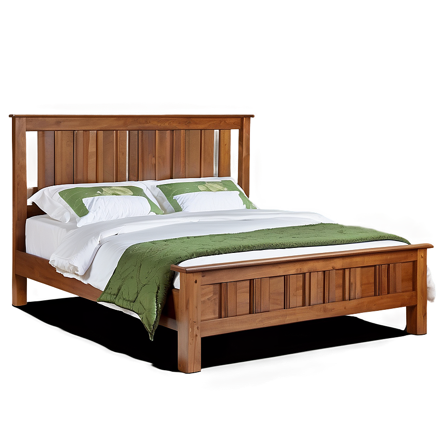 Wooden Bed Frame Png Fwl40