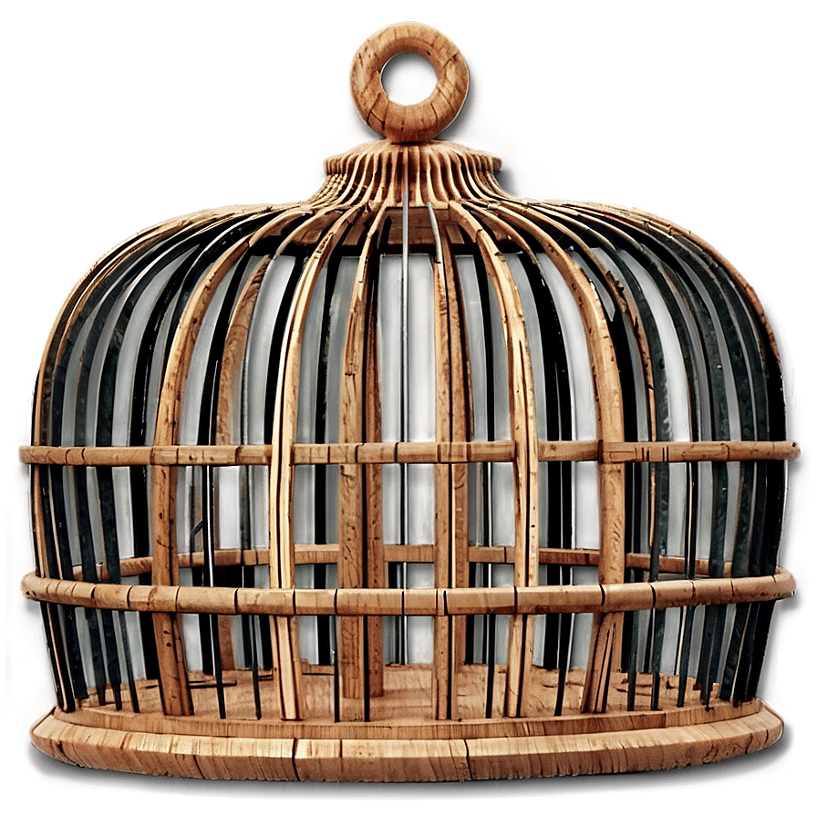 Wooden Bird Cage Png 47