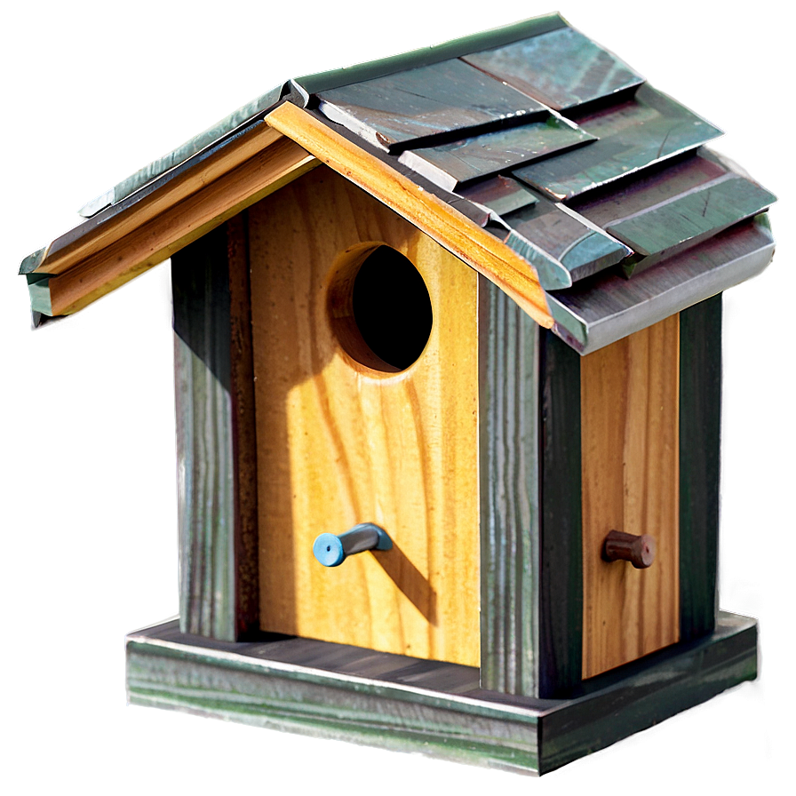 Wooden Birdhouse Png 06292024