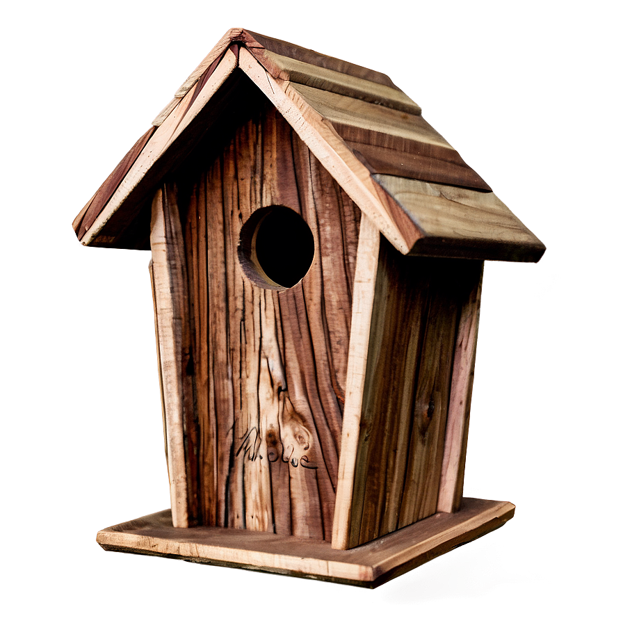 Wooden Birdhouse Png 06292024