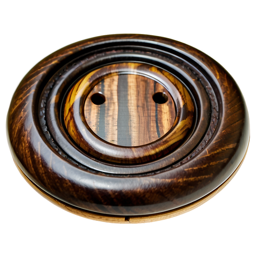 Wooden Button Png 05242024