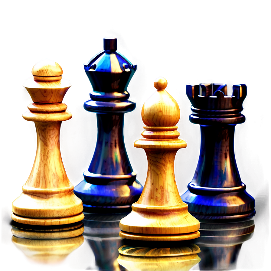 Wooden Chess Pieces Texture PNG tmr33 PNG with transparent background