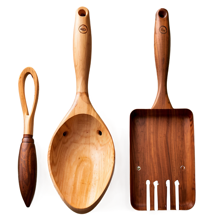 Wooden Cooking Utensils PNG fcl40 PNG image with a transparent background, free high-resolution download