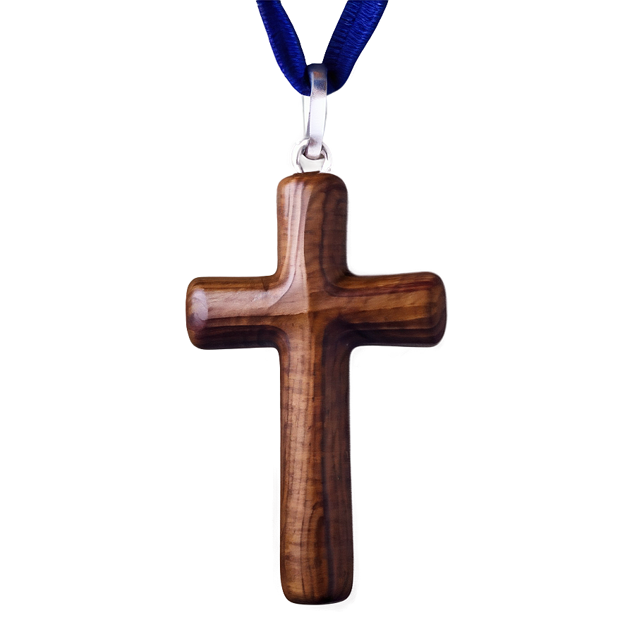 Wooden Cross Pendant Png 05252024