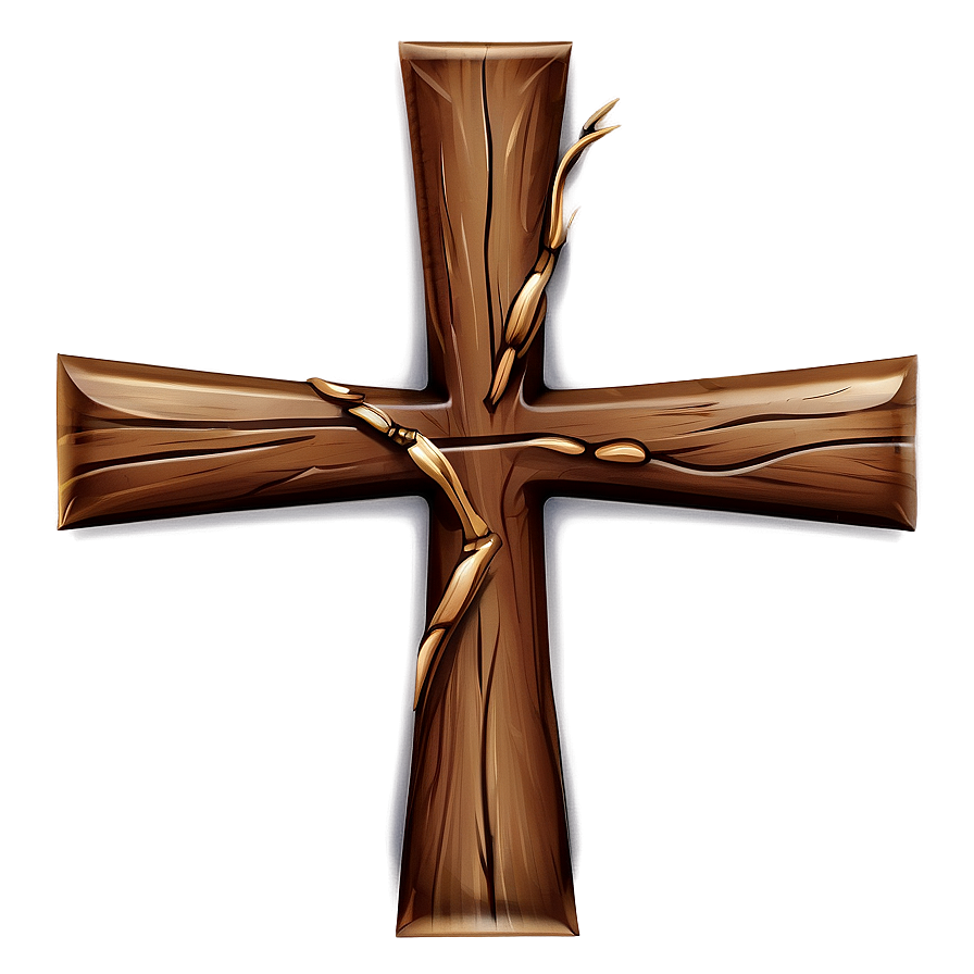 Wooden Cross Vector Png Ing92