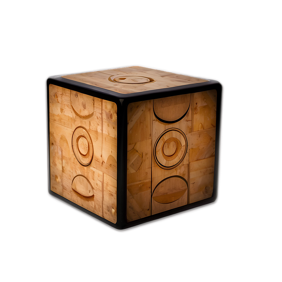 Wooden Cube Png 58