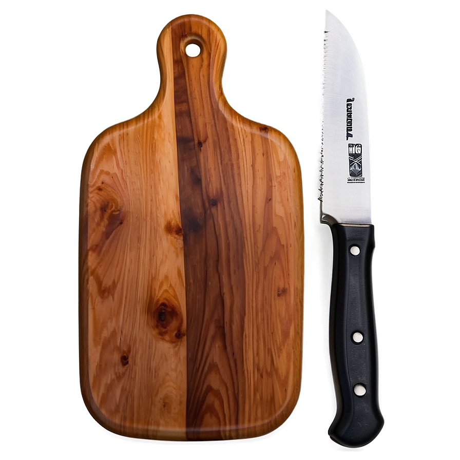 Wooden Cutting Board PNG 06202024 PNG with transparent background